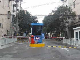 上海寶山358弄小區車牌識別