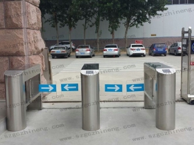 山東省青島某小區(qū)擺閘